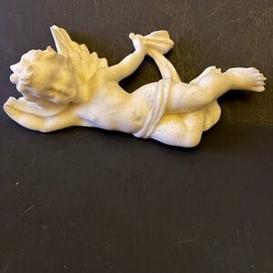 Elegant Cream Angel Hanging Sculpture